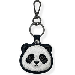Nimmy New Big Eyed Pet 2.0 Panda Θήκη AirTag Black