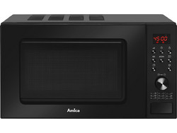 Amica AMGF20E1GB Φούρνος Μικροκυμάτων με Grill 20lt Μαύρος