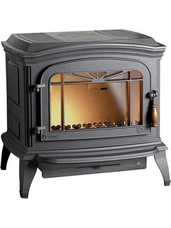 Invicta Bradford Black Μαντεμένια Ξυλόσομπα 9kW