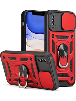 Bodycell Armor Slide Θήκη Cover Red (iPhone X / XS)