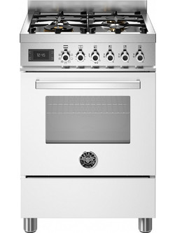 Bertazzoni PRO64L1EBIT Κουζίνα Ηλεκτρική 58lt με Εστίες Αερίου 59.5cm