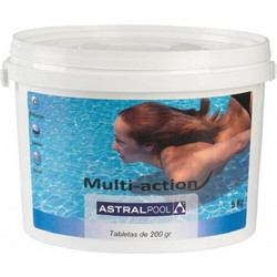 Astral Πολυταμπλέτες Πισίνας MultiAction 200gr συσκευασία 5kg