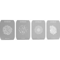 MagMod MagMask Pattern 2 - Σετ 4 pattern για χρήση με το MagBeam Modifier