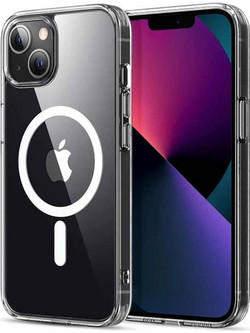 Back Cover Θήκη Ενισχυμένης Σιλικόνης με Magsafe για Apple iPhone 13