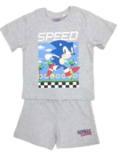 Πιτζάμα Καλοκαιρινή Sonic Speed Grey 8010317