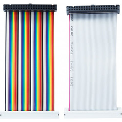 40pin GPIO Extender for Pi500/Pi400, Rainbow Cable
