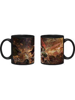 Doom The Dark Ages Keyart Mug