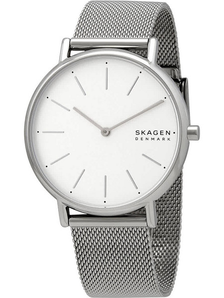 Skagen Signatur Γυναικείο Ρολόι με Ασημί Μεταλλικό Μπρασελέ SKW2785
