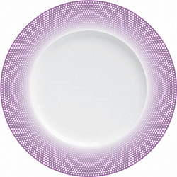Cryspo Trio Σετ Πιάτα Φαγητού Πορσελάνης Bonito Purple 20τμχ