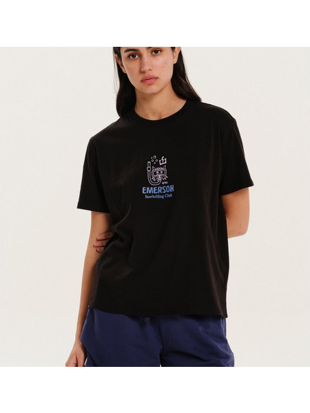 Emerson Women's S/S T-Shirt (251.EW33.19-Black)