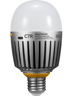 Godox C7R - KNOWLED RGBWW Λάμπα Ε27 με ενσωματωμένη μπαταρία