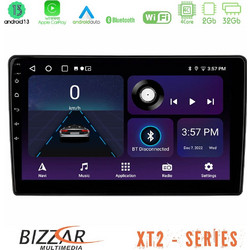 Bizzar U-XT2-OP0697BL Ηχοσύστημα Αυτοκινήτου με Οθόνη Αφής & GPS