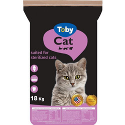 Farma Toby Adult Sterilised with Meat 18kg