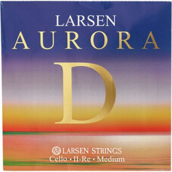 Larsen Strings Aurora Χορδή Τσέλου D Chrome Medium Tension