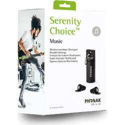 Ωτοασπίδες επαναχρησιμοποιούμενες Serenity Choice Music KM20