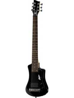Hofner Shorty Travel Ηλεκτρική Κιθάρα 3/4 Alternative με H Μαγνήτες και Ταστιέρα Rosewood Black
