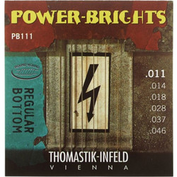 Thomastik-Infeld PB111 Power Brights Σετ 6 Χορδές Ηλεκτρικής Κιθάρας 11-46" Medium Tension