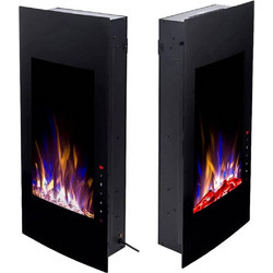Glow Fire Uranus Ηλεκτρικό Τζάκι Τοίχου 1500W Μ40.8xΥ81.4xΒ3cm
