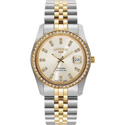 Roamer Γυναικείο Ρολόι με Ασημί Χρυσό Μεταλλικό Μπρασελέ R853858473920