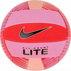 NIKE ALL COURT LITE VOLLEYBALL DEFLATED PICANTE RED/APRICOT AGATE/BLACK