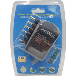 UNIVERSAL ΤΡΟΦΟΔΟΤΙΚΟ 2.5A 30W ΜΕ 6 ΒΥΣΜΑΤΑ YC668