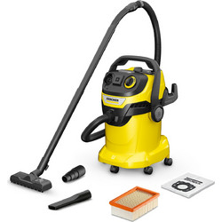 Karcher WD 5 P V-25/5/22 Σκούπα Υγρών / Στερεών 1100W με Κάδο 25lt 1.628-306.0