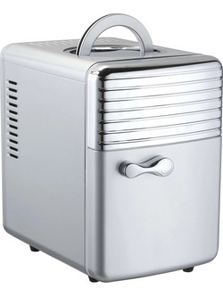 Mini Ψυγείο Καλλυντικών TempMaster Ασημί 5 ltr