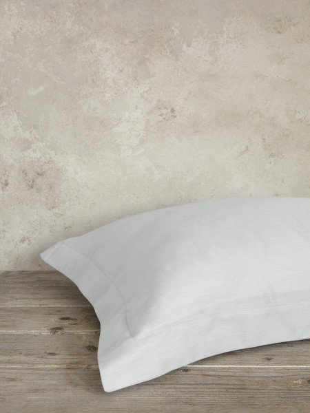 Μαξιλαροθήκες Ύπνου Oxford 52x72+5 Nima Superior Satin Soft Gray Γκρί