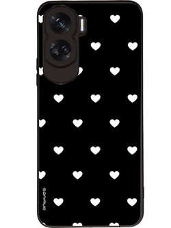 Sonique Heart Series Θήκη (Honor 90 Lite 5G) Μαύρο 02