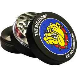 The Bulldog Original Amsterdam Μαύρο Μεταλλικό Grinder 3 μέρη