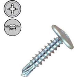 Τρυπανόβιδα ποντάκι 13mm 100τμχ Akifix