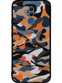 Sonique Camouflage Army Series Back Cover Orange (Huawei Mate 20 Lite)