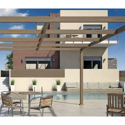 Πέργκολα Modern Aluminco σε χρώμα Ral,διαστάσεων 600x400, ύψους 3 μέτρων