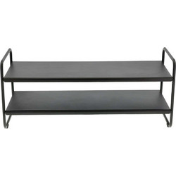 Ράφι Παπουτσιών Rack 33532 80x33x33cm Black Ατσάλι