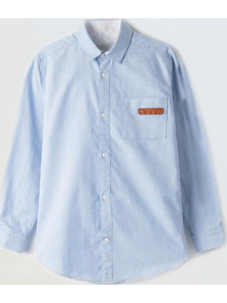 Πουκάμισο αγόρι Light Blue Long Sleeve γαλάζιο