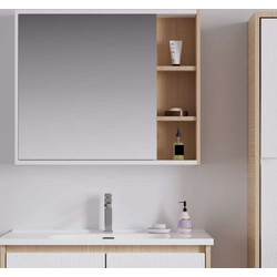 Καθρέφτης VERA 80cm χρ. WHITE/SONOMA κωδ. 3MVER080WHS