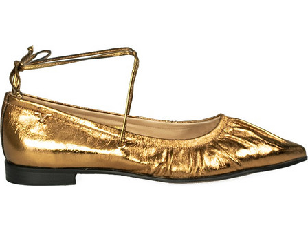 Γυναικείες Μπαλαρίνες VERSACE 19.69 ABBIGLIAMENTO SPORTIVO AM4C236-614 Gold Χρυσό