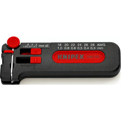 KNIPEX 12 80 100 SB ΜΙΝΙ ΑΠΟΓΥΜΝΩΤΗΣ O 0,3 - 1,0 mm