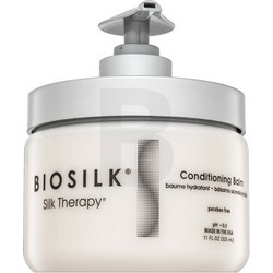 BioSilk Silk Therapy Conditioning Balm smoothing mask for smoothness and gloss of hair 325 ml
