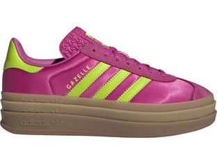 Adidas Gazelle Bold Γυναικεία Sneakers Flatforms Φούξια JI2705