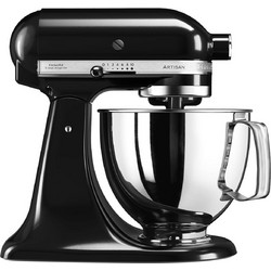 KitchenAid 5KSM125EOB Κουζινομηχανή 300W με Ανοξείδωτο Κάδο 4.8lt