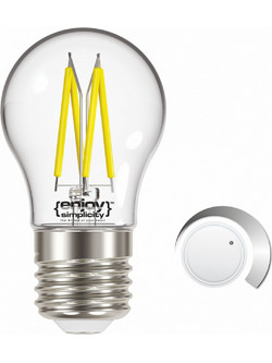 EL822917 | EL822917 | LED FILLAMENT CLEAR DIM|P45 4W(40w) E27|4000k|470lm|enjoysimplicity(TM)