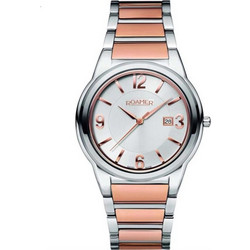 Roamer Γυναικείο Ρολόι με Ροζ Χρυσό Μεταλλικό Μπρασελέ 507980491590