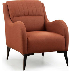 Papatya Πολυθρόνα Terracotta Kenzo 70x90x88cm 560ARE1891