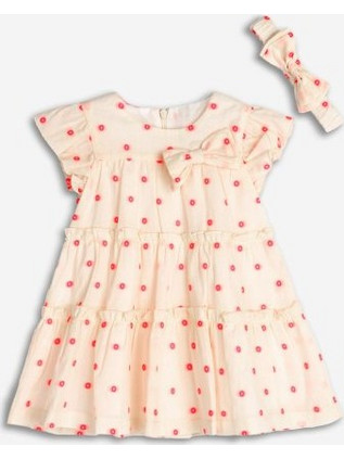 Βρεφικό φόρεμα for Funky Kids κορίτσι 6-24 μηνών 125-929111-1 Εκρού