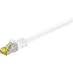 Goobay S/FTP STP Cat.7 Καλώδιο Δικτύου Ethernet 5m White
