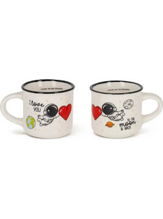 LEGAMI MILANO ΣΕΤ ΦΛΙΤΖΑΝΆΚΙΑ ESPRESSO l Love you to The Moon & Back 2x50ml MM0020