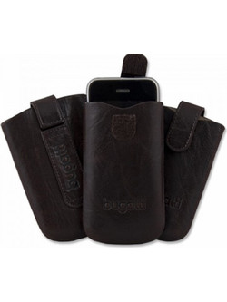 BUGGATI SLIMCASE ΘΗΚΗ ΠΟΥΓΚΙ UNIQUE TOBACCO BROWN L