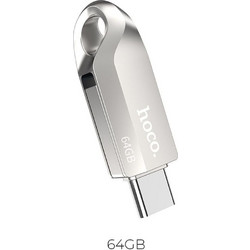 Hoco UD8 64GB USB Stick 3.2 Gen 1 με USB-A & USB-C