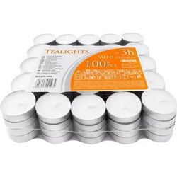 Iso Trade Candles/Warmers 3h - Set Of 100pCs - (16179-0)